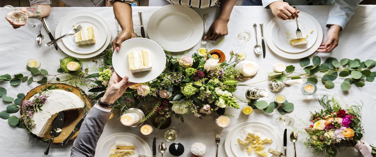 wedding top table.